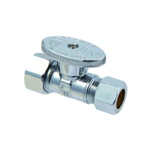 Ace Straight Stop Valve  Brass 1 Ea 4309704