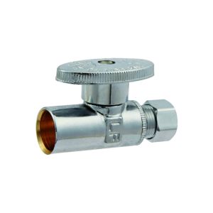 Ace Shut Off Valve  Brass 1 Ea 4309837
