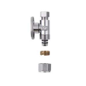 Ace Compression Straight Valve Half x Three 8th Inch  1 Ea 4917472