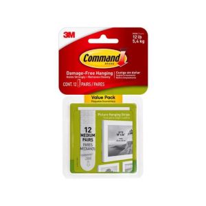 Ace Picture Hanging Strips 12pk   1 Ea 5018891