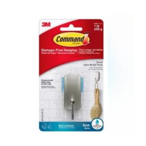 Ace Adhesive Hook 1lb Satin Nickel 1 Ea 5018897