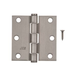 Ace Hinge 3pk  Satin Nickel 1 Ea 5019878