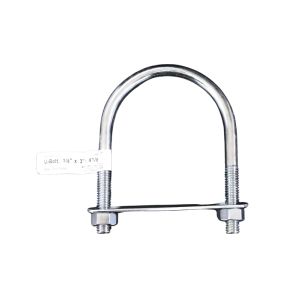 Ace U Bolt Three 8th x3x4- One 8th Inch  1 Ea 5230271