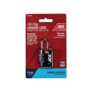 Ace  Combination Luggage Lock 1pk 1-One 8th Inch  1 Ea 5350939