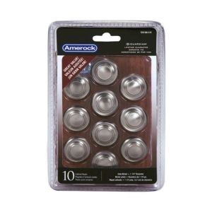 Amerock Round Cabinet Knob 10pk  Satin Nickel 1 Ea 5363783