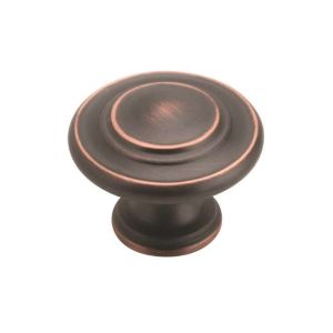 Ace Round Cabinet Knob 10pk  Bronze 1 Ea 5363825