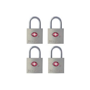 Ace Luggage Lock 4pk 22mm  1 Ea 5393012