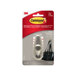 Ace Brush Nickel Hook Medium  1 Ea 5403787