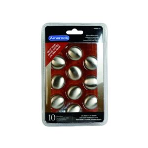 Ace Round Cabinet Knobs 10pk 1- One Qrt Inch  1 Ea 5498787
