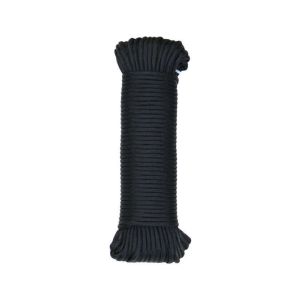 Ace Paracord  Five 32nd x100ft Black 1 Ea 7337629