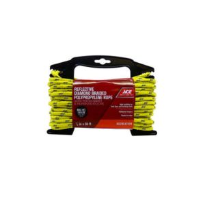 Ace Polypropylene Rope Qrt x50ft  1 Ea 7809247