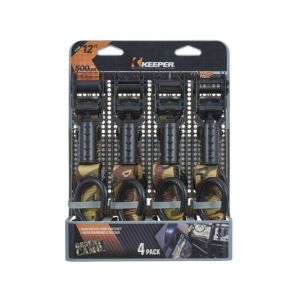 Keeper Tie Down Ratchet 4pk 12ft Desert Camo 1 Ea 8866642