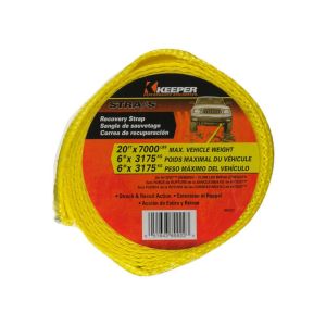 Ace Recovery Strap 2x20ft Yellow 1 Ea 8867848