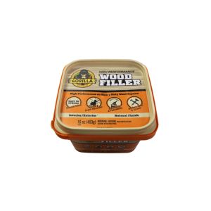 Gorilla Natural Wood Filler 16 oz 1 Each