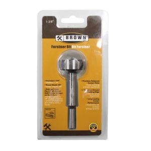 Brown Forstner Bit 1 3/8