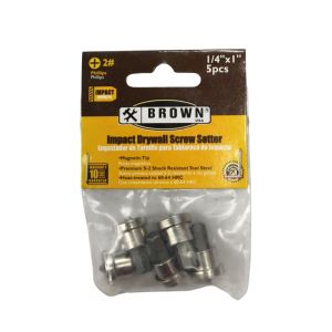 Brown Phillip Drywall Screw Setter 1/4