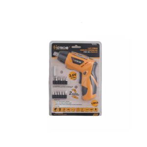 Hoteche Lithium Cordless Screwdriver Set 17pcs 3.6V 1 Each P800109