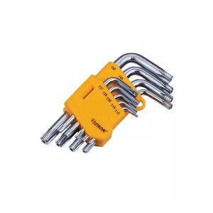 Hoteche Short Hex Key Set 9pcs 4-5-6-8-10mm  1 Ea 260109