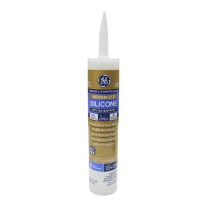 GE Advanced Clear Silicone 2 Window and Door Caulk Sealant 10 1 Each 12231