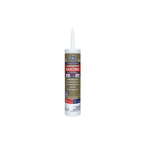 GE Advanced Silicone 2 Kitchen And Bath Caulk Sealant  10.1 Oz Clear 1 Ec 10