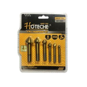 Hoteche Countersink Chamfering Set 6pcs   1 Ea 501082