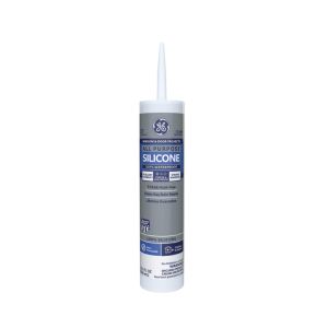GE Window & Door White Silicone 1 Window and Door Caulk Sealant 10.1 oz