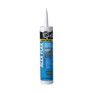 DAP Alex Flex White Acrylic Latex Interior Molding and Trim Sealalnt 10oz1 Each
