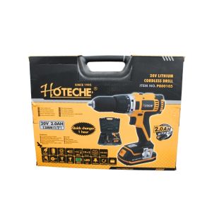 Hoteche Lithium Cordless Drill 20v 220-240v  1 Ea P800105