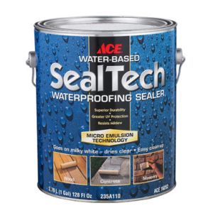 Ace Intl Sealtech Water-Based Multi Surface Waterproofer 1 Gl Clear 1 Each 16252