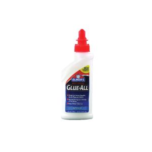 Elmers High Strength Polyvinyl Polymer Glue All 4 Oz White 1 Each 14190