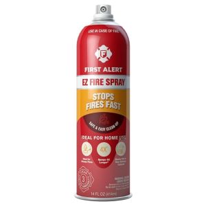 First Alert EZ Fire Spray Household 18oz White 1 Ea 8207409