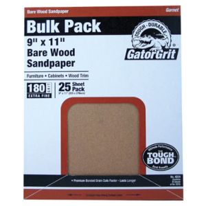 Gator 11 in. L X 9 in. W 180 Grit Aluminum Oxide Sanding Sheet 1 Each 1007947