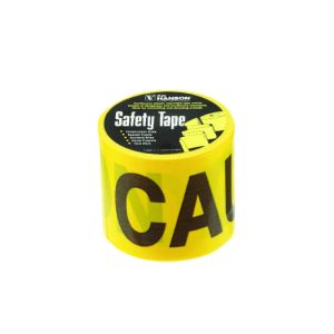  C H Hanson Plastic Caution Barricade Tape 3 In x200 Ft Yellow 1 Each 27