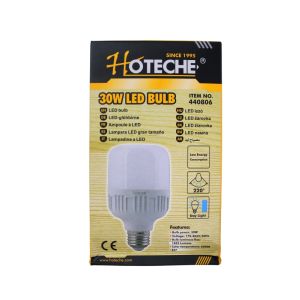 Hoteche Led bulb 30W 175-265V 50Hz 1825 Lumens 6500KE27  1 Ea 440806