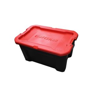 Craftsman Storage Tote 30Gal Black/Red