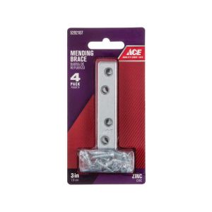 Ace Intl Mending Brace 4s 3 5/8 In Zinc 1 Each 5292107