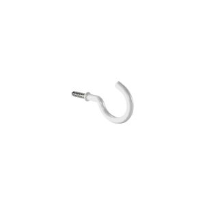 Cup Hooks 1 1/2 In White 1 Each CXH5381/WS