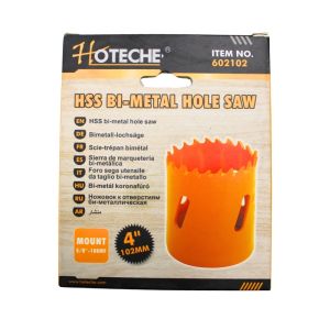 Hoteche HSS Bi-Metal Hole Saw  4