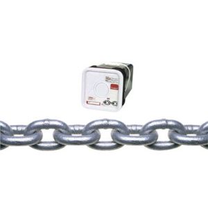 Chain 3/8  Oval Link Carbon Steel Proof Coil Chain 3/8 In. Dia. X 75 F