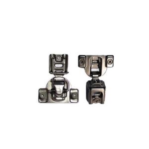 CYG Concealed Hinge Face Frame 1 1/4 Inch Chrome 1 Each C4001