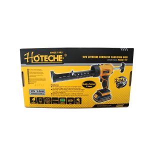 Hoteche Lithium Cordless Caulking Gun 20v 220-240v  1 Ea P800179