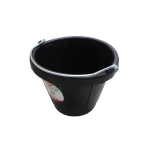 Hardware Plus Rubber Bucket Black 10L  1 Ea TT-0410