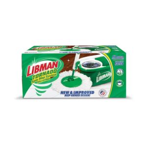 Libman Tornado 14 in. W Spin Mop with Bucket 1025342