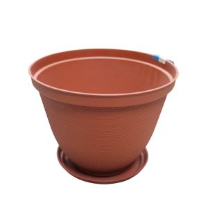 Rimax Terracotta Pot With Round Saucer 11.8