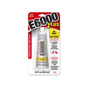 E6000 Plus Adhesive 0.9oz  Clear  1 Ea 1000990