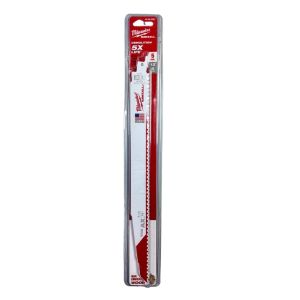 Milwaukee Reciprocating Saw Blade 5pk 12