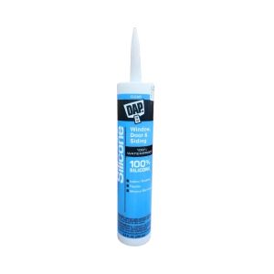 Dap Sliding Door And Window Silicone Rubber Sealant 10.1 Oz Clear