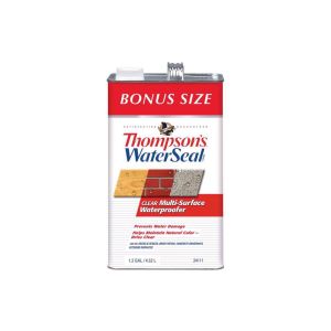 Thompson's WaterSeal Clear Water-Based Multi-Surface Waterproofer 1.2 gal