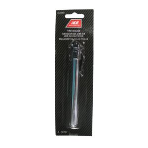ACE Tire Gauge 5 to 50 PSI Aluminum Plastic SIlver 1 Each 8232068