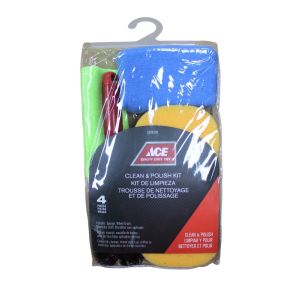 Ace Clean and Polish Vehicle Kit 4pcs 1 Each 8998200